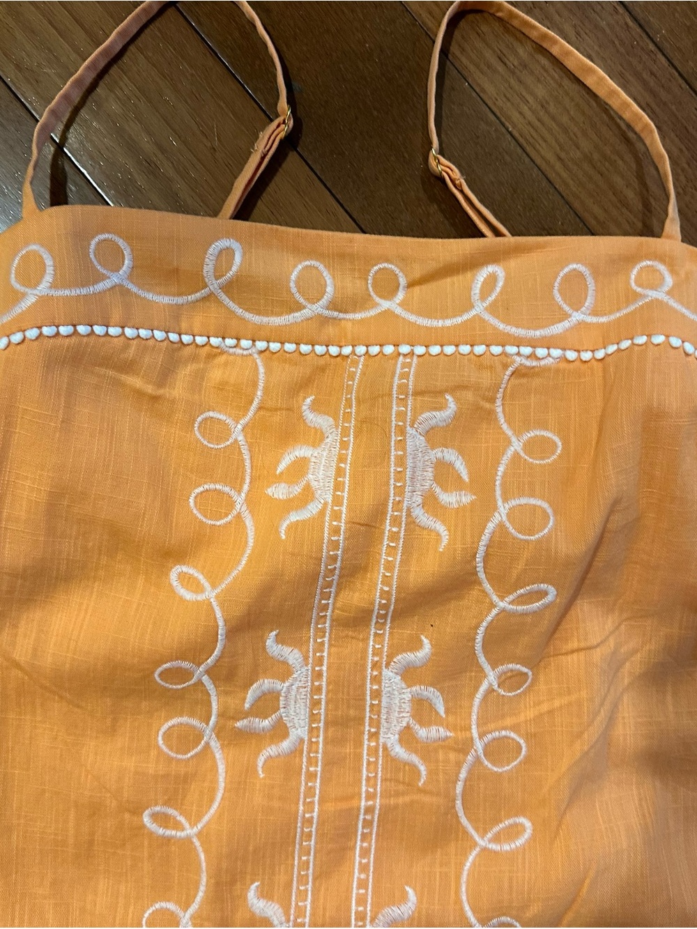 Lilly Pulitzer Papaya Frond Fantasy Embroidered Linen NWT Size 10